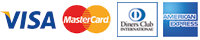 We accept credit cards
